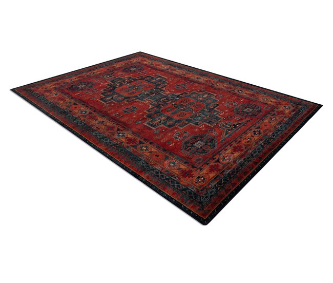 Alfombra de lana OMEGA HARI oriental 235x350 Rojo