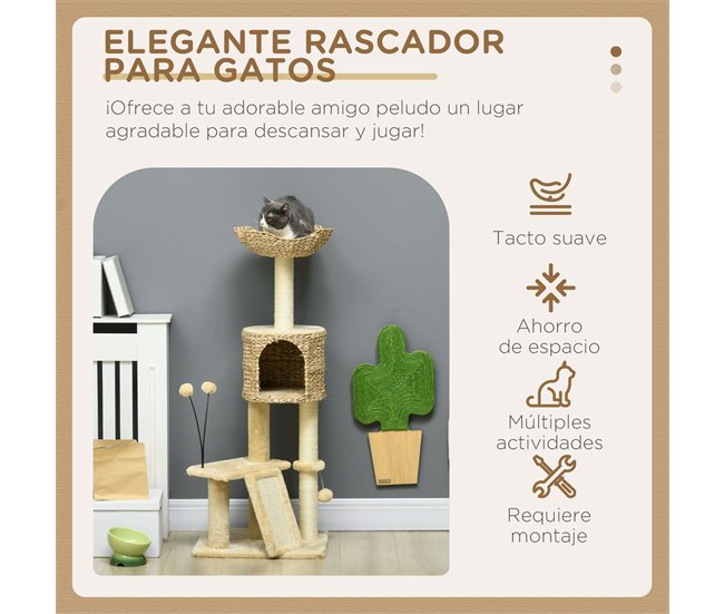 Árbol para Gatos Crudo