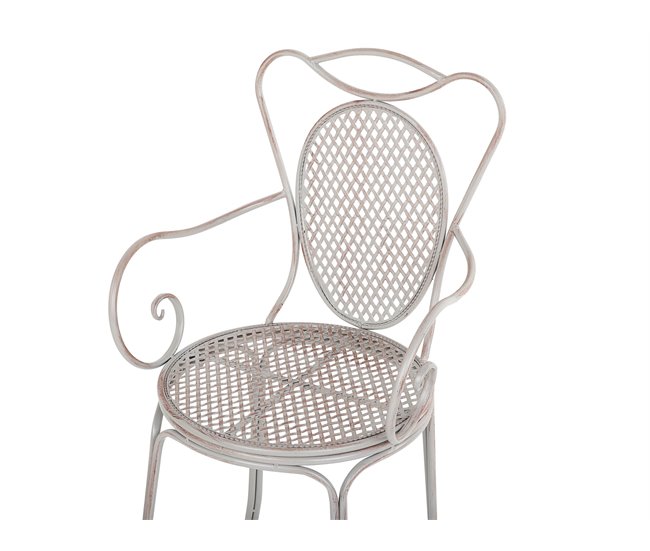 Beliani Conjunto bistro CILENTO Gris Claro