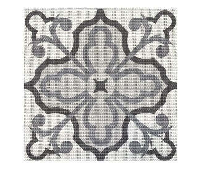 Acomoda Textil – Alfombra Vinílica Hidráulica para Hogar. 120x180 Gris Claro