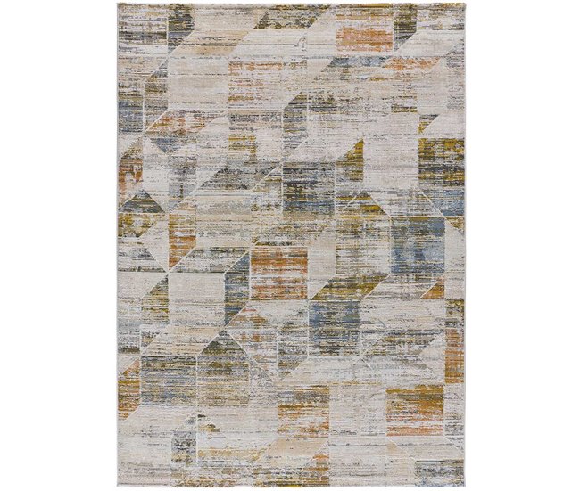 Alfombra vintage KILIS - ATTICGO 192x290 Multicolor