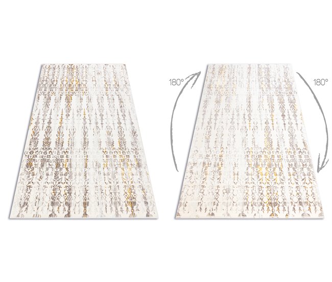 Alfombra CORE 241A Ornamento Vintage 140x190 Beige