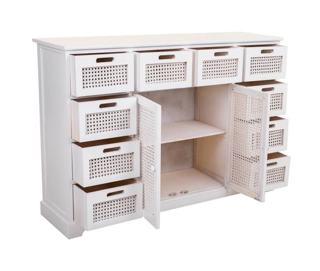 Aparador de madera Blanco