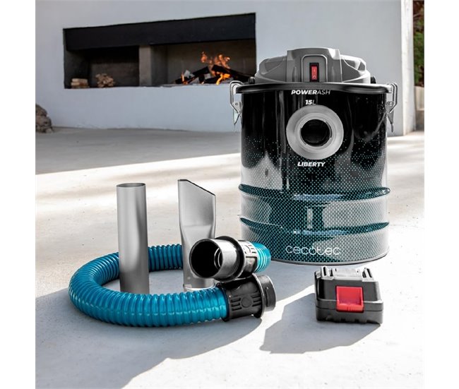Aspirador de ceniza Conga Ash 7000 Liberty Cecotec Negro