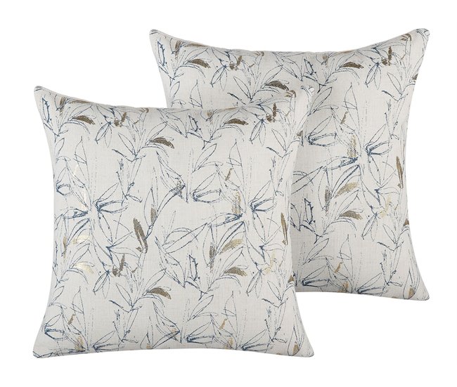 Beliani Cojín decorativo ARBOR Beige