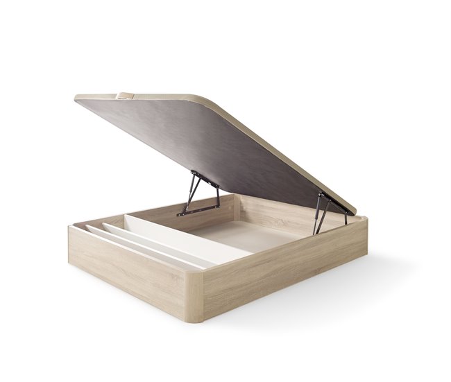 Conforama Canapé con Zapatero Abatible de Madera 150x200 Cambrian