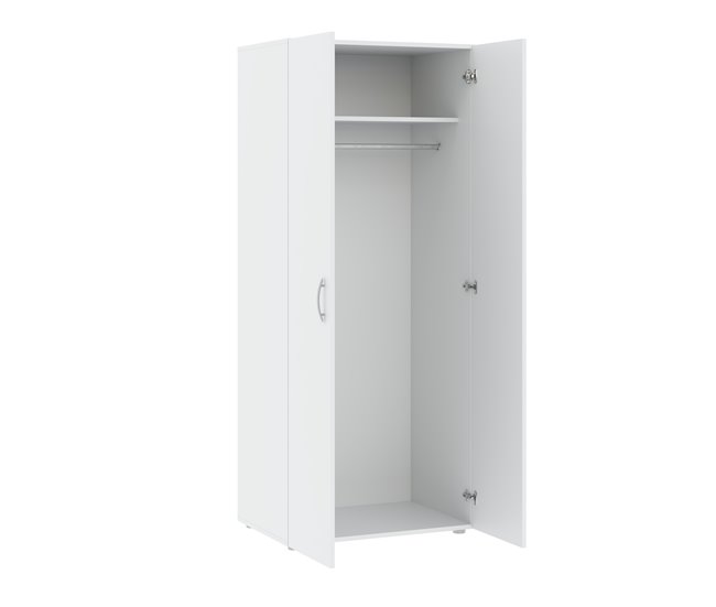 Armario SERIE LEADER puertas batientes blanco Blanco