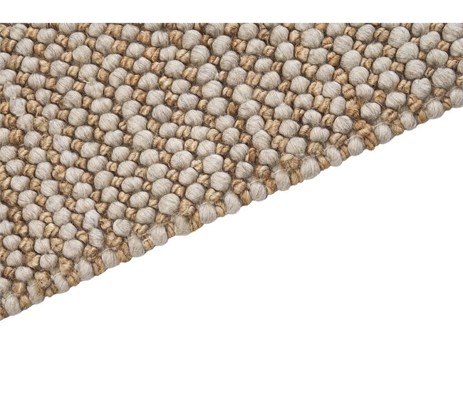 Beliani Alfombra de pelo corto BANOO 80x150 Beige