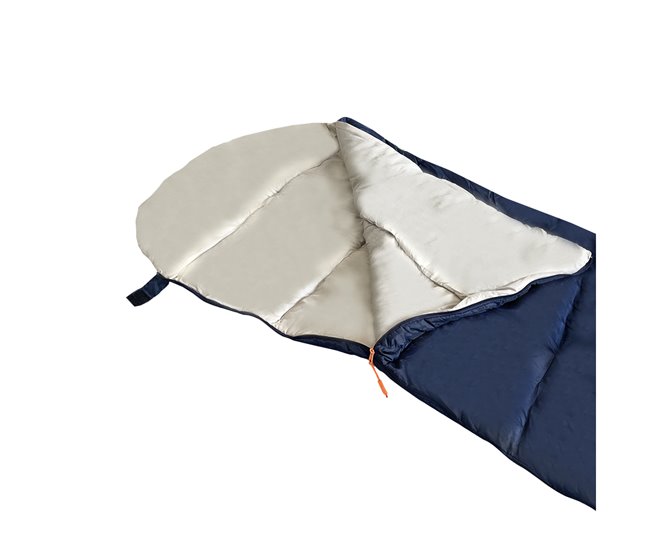 Acomoda Textil – Saco de Dormir Ligero de 0 a 10° Gris Azul