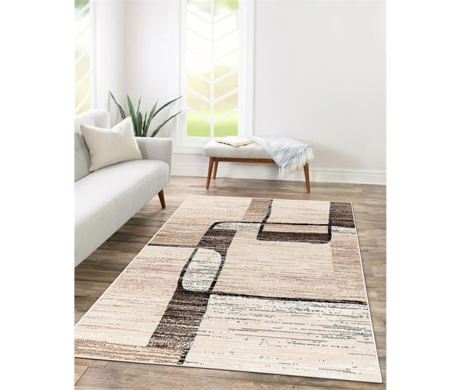 Alfombra polipropileno KIRA Beige