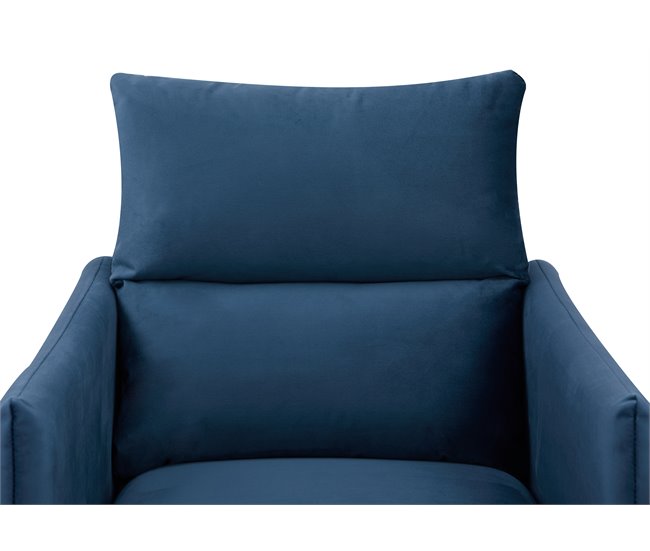 Sillón decorativo MINERVA Azul