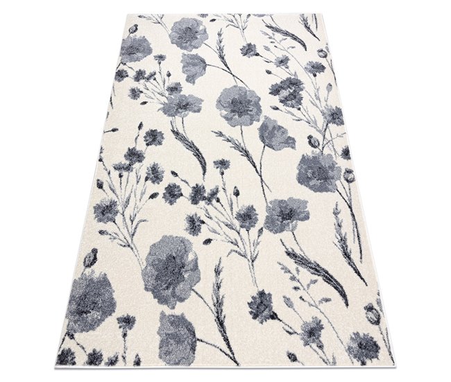 Alfombra HEOS 78585 FLORES 190x270 Crema