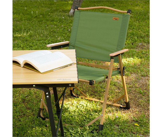 Aktive Silla plegable glamping Verde