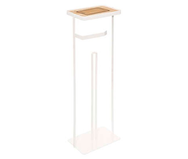 Soporte Para Papel Higiénico Blanco