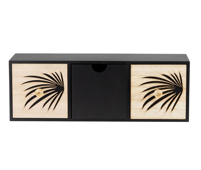 Joyero Chapa Adda Home Negro