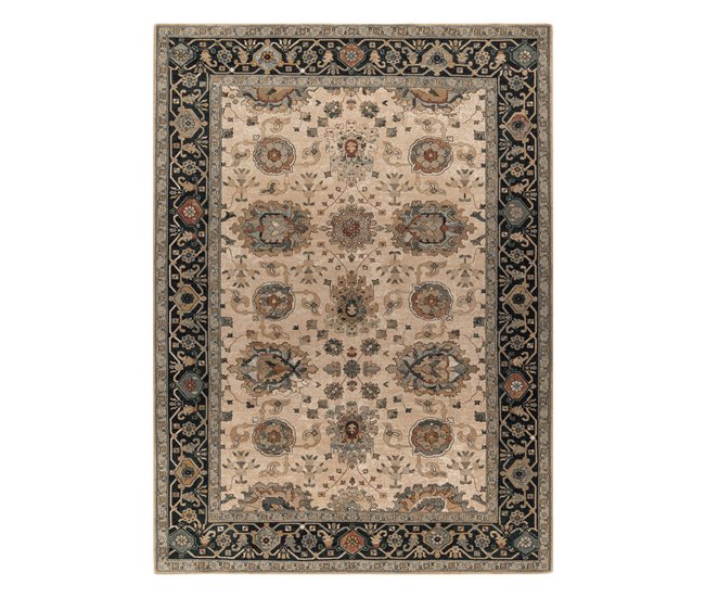 Alfombra de lana POLONIA Tesoro Marco 235x350 Beige