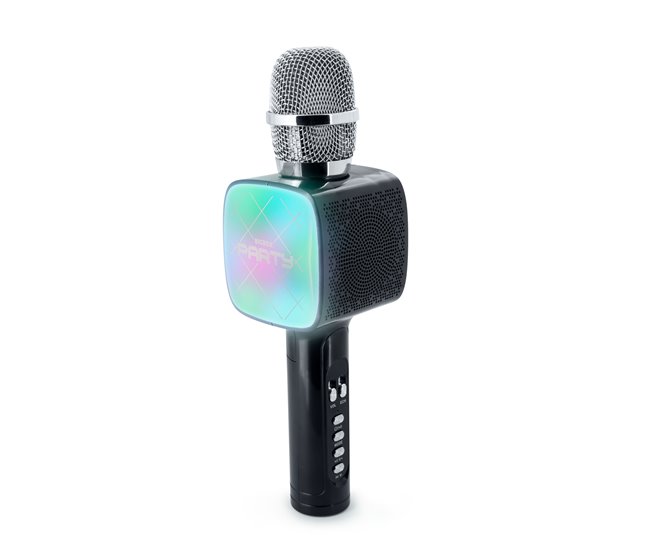 Micrófono karaoke inalámbrico Bluetooth Bigben Negro