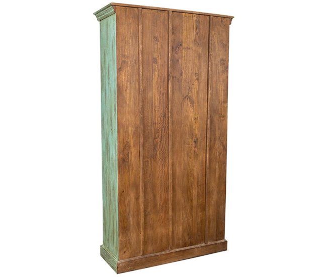 Armario de madera acabado artesanal Multicolor