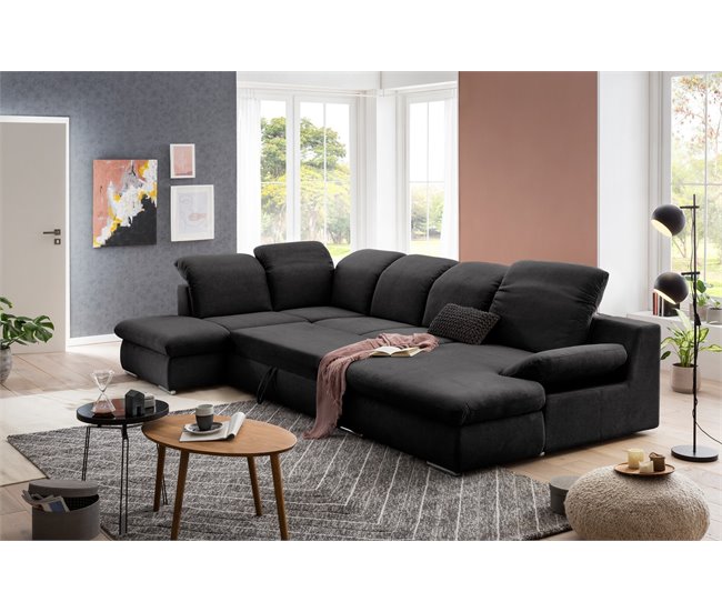 Rinconera con cama ISONA  Antracita
