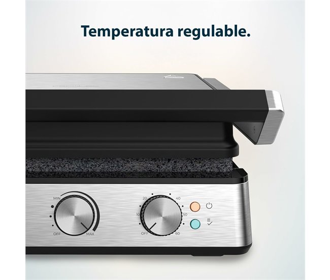 Cecotec Parrilla eléctrica PARRILLA ELÉCTRICA ROCK'NGRILL BLAZE Aluminio