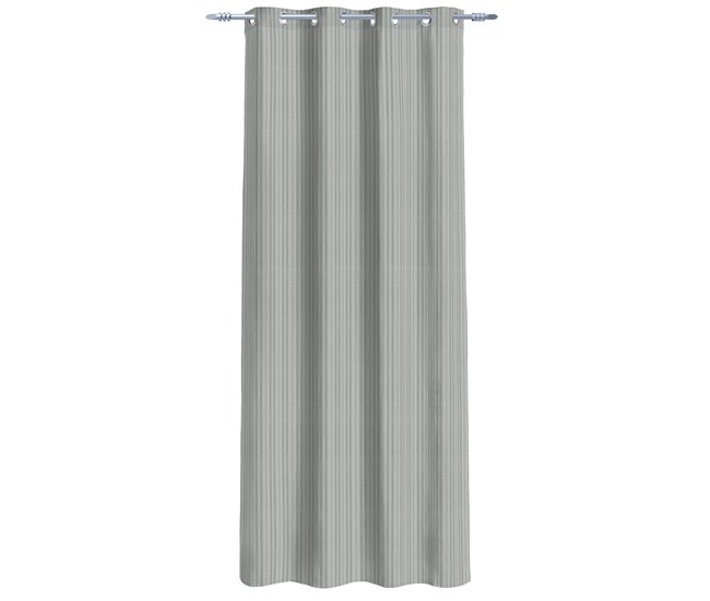 Visillo poliéster BASE 135x260cm Gris