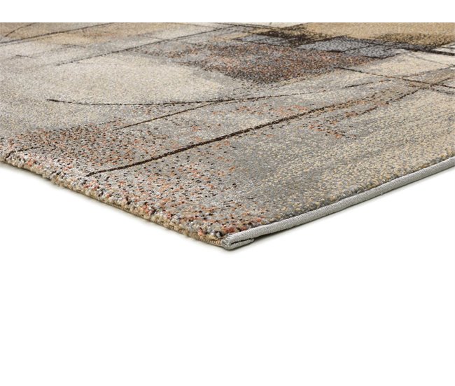 Alfombra de diseño abstracto BERUTI - ATTICGO 133x190 Beige