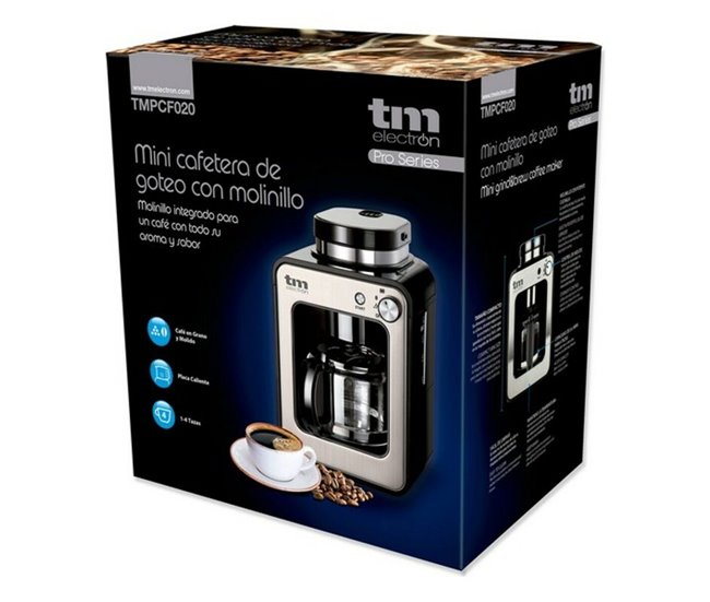 Cafetera de Goteo TMPCF020S Plateado