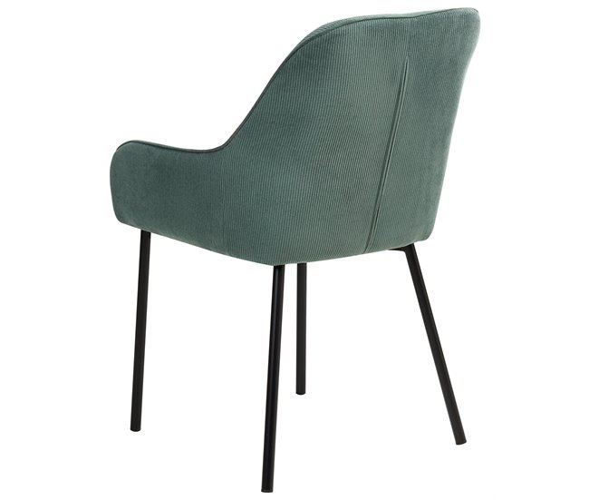 Beliani Silla de comedor LOVERNA Verde
