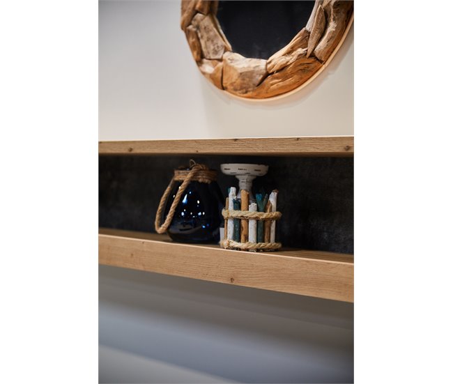 Vitrina de pared con una puerta , COLUMBUS. Roble Artisan