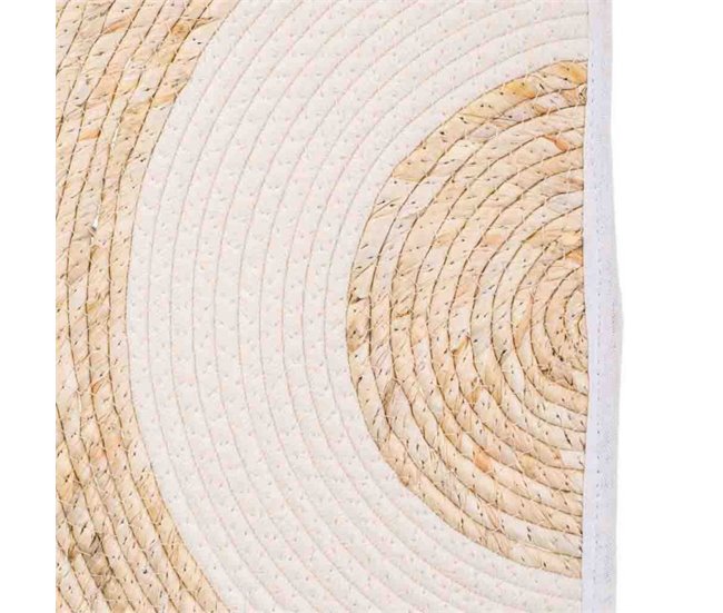 Alfombra fibra natural tejido artesanal Multicolor