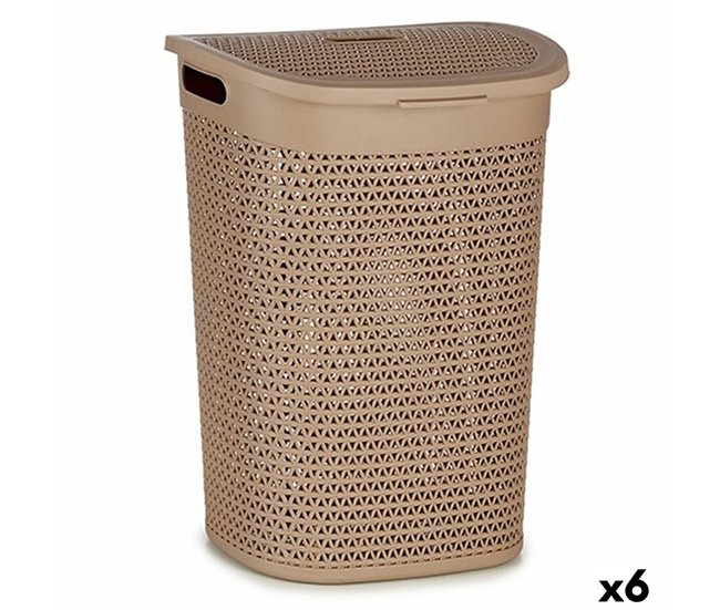Cesto para la Ropa Beige