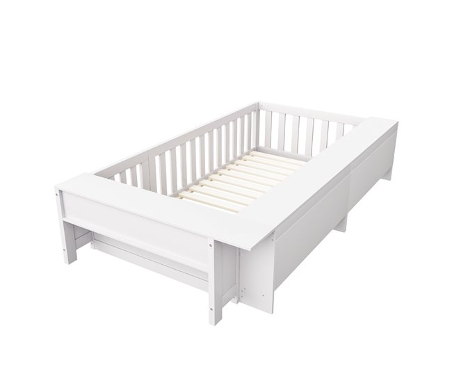 Camas infantiles 112x222 Blanco