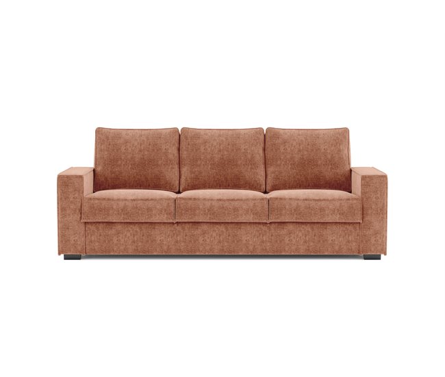 Sofá 3 plazas con cama AZZURO Terracota