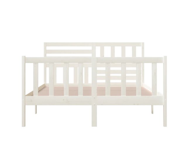 Estructura de cama 150x200 Blanco
