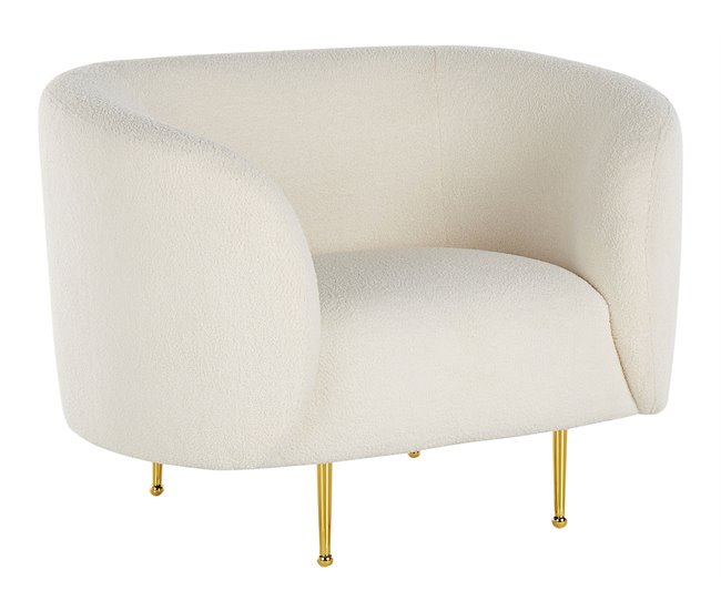 Beliani Conjunto de sofás LOEN Blanco