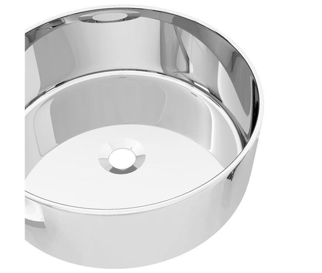 Lavabo Plateado