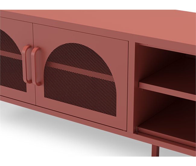 Mueble tv DIORA 160cm Terracota