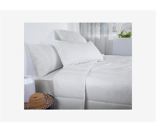 Almohada FIRMEZA media fibra 70X40cm Blanco