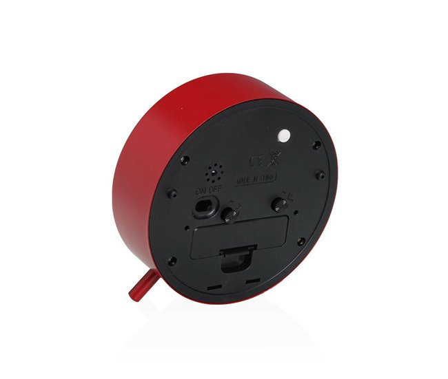 Reloj de Mesa Zeal Rojo