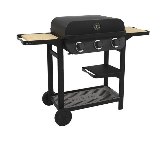 Barbacoa de gas FLAVO Negro