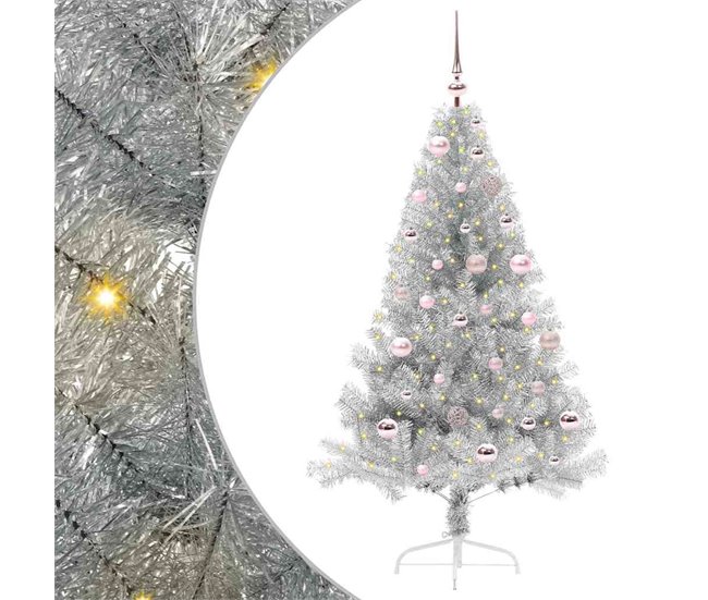 Árbol Navidad - Árbol navideño Plateado