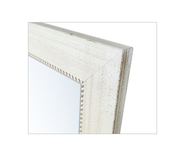 Espejo ROMANTIQUE 150x48,5cm marca MARCOMUEBLE  Blanco
