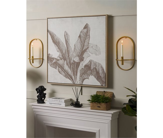 Beliani Candelero CAVIANA Dorado