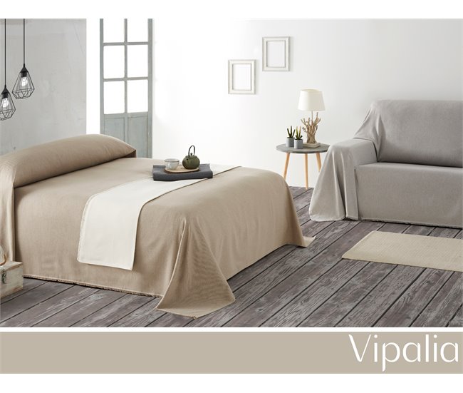 Vipalia Pack 2 Plaids Multiusos para Sofá o Cama. Modelo Liso 