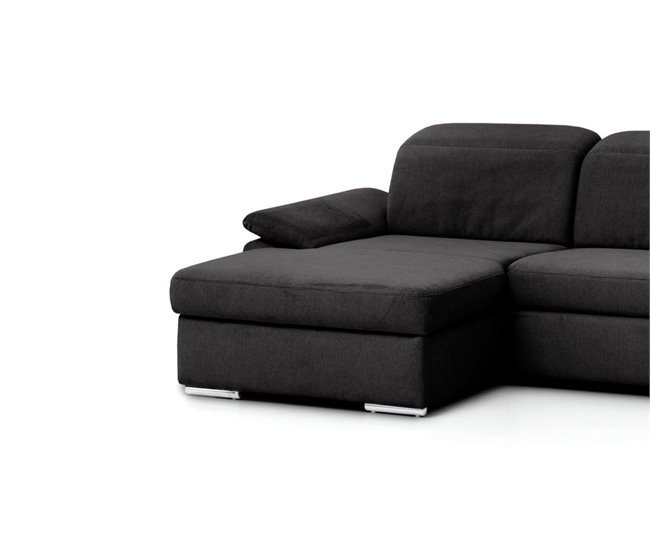 Chaise longue con cama MORIS Antracita