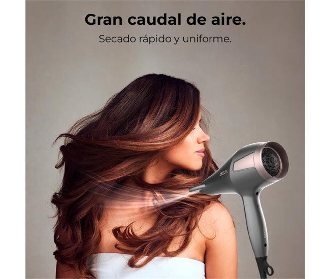 Cecotec Secador de pelo DC IoniCare Radiance Negro