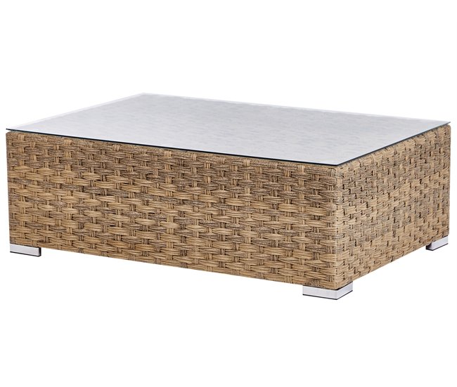 Beliani Conjunto de jardín XXL Beige