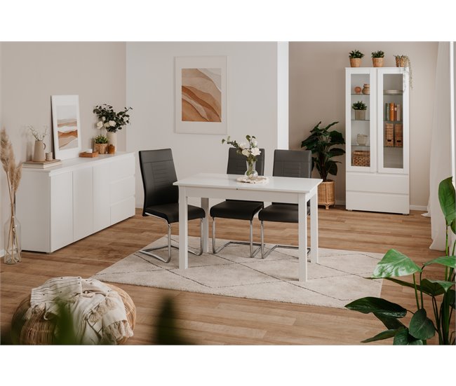 Aparador SKIPPER 3 puertas 3 cajones 178,5cm Blanco