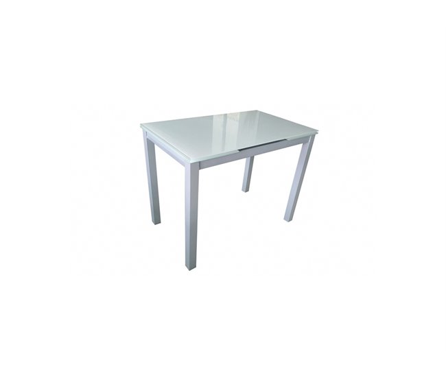 Mesa de cocina extensible_DIAMOND II Blanco