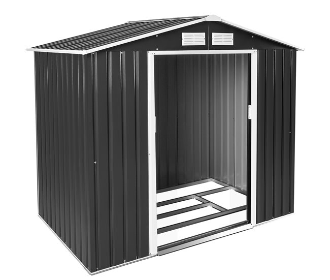 cobertizo para jardín Gris